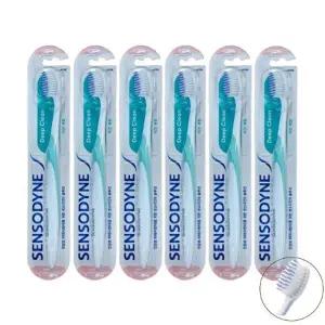 센소다인 딥클린 초 미세모 칫솔 6개 시린이 민감성 치아