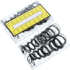 Qianyu 180 PCS O 링 워치 개스킷 방수 고무 씰 카세트 테이프 레코더 벨트 9종 CD DVD 일반 수리 재건