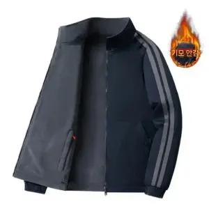 남친 캐주얼 겨울 가을 야상 커플 바람막이와 아이템 스포츠 재킷 트렌디 양면 기모 점퍼 두툼함 보온 코트