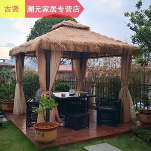 모초정 차양막 야외정원 민박정자 전원주택 쉼터 악경관정 이동식원두막 농가락민박망홍텐트