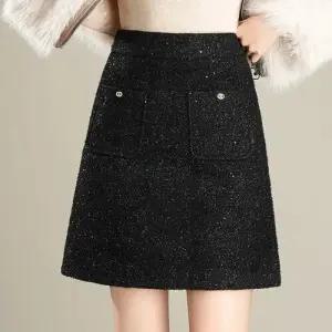 여사친 스커트 미니 추동 트렌디 아이템 A라인 힙업 스팽글 HT4