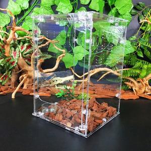 도마 사육장 파충류 장수풍뎅이집 파충류집 레온 레오파드 유리 사육