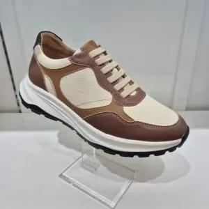 엘칸토 HC11 소가죽 남성 스니커즈 세미케주얼 스니커즈  K8T8U6Q1335