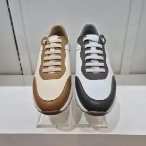 엘칸토 HC11 소가죽 남성 스니커즈 세미케주얼 스니커즈  N8S5U61T3Q1039