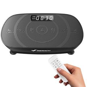 MERACH 진동판 운동 기계, 림프 배액 체중 감량을 위한 곡선 진동판, LED 디스플레이에서 실시간 칼로리 추적이 가능한 가정 여성 남성을 장비