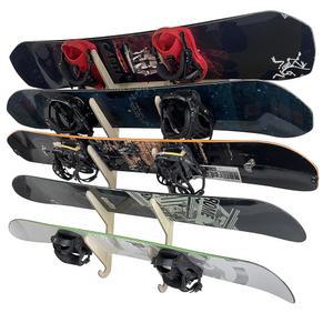 프로 보드 랙스 더 트 스노우보드 월 랙(홀드 5)