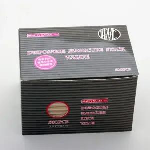 인기상품 뷰티네일러 대나무 우드스틱 500개 네일아트도구 젤네일 네일아트