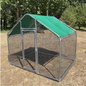 조립식 닭장 야외 대형 간이 철장 사육장 5x2x2m 토끼장 견사 원목 토끼집