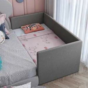 확장침대 연장 침실 사이드 연결 침대 안전가드 가족침대