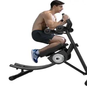 복부 남자 스마트카운터)+당김줄 홈트레이닝 뱃살빼는 블랙(접이식 여자 코어 운동기구