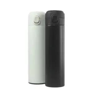 500ml 텀블러 원터치 심플 스텐 리유저블 보온 보냉