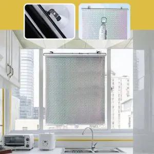 [하프클럽/셀러허브]창문 롤 커튼 붙이는 무타공 블라인드 37X125 가리개