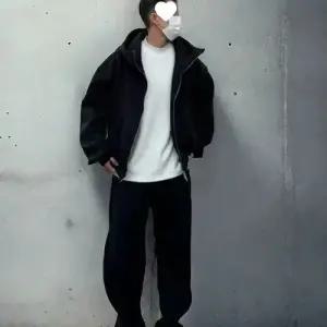 남친 세트 트레이닝복 후드 반바지 카디건 봄가을 긴바지 긴팔세트 패피3