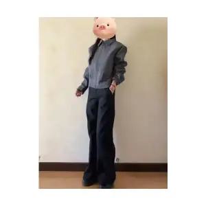 남친 자켓 빈티지 쇼트 정장 코트 가을 칼라 행정 점퍼 패피3