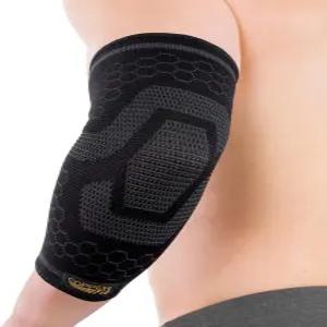 멘톨이 함유된 코퍼 핏 ICE 남녀 공용 팔꿈치 압박 슬리브