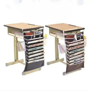 [하프클럽/셀러허브]사이드포켓 책상 책꽂이 트롤리 수납 정리함