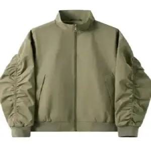 캐주얼 야상 점퍼 코트 삼방 차이나 솔리드 봄가을 남자야상사파리 항공 ible3