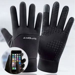 멀티 방한 터치장갑 등산 캠핑 스키 스포츠 자전거 오토바이 논슬립 기모 장갑