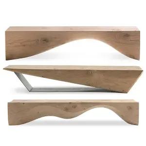 통나무 벤치 의자 긴 원목 장의자 스툴 카페