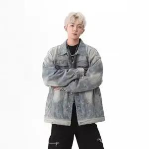 청 봄 가을 캐주얼 남자재킷 코트 재킷 칼라 가운 상의 원템3