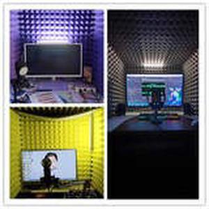 가정용 1인 방 스 소형 소음차단 책상 방음벽