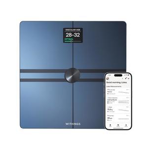 WITHINGS BODY COMP - 체중 및 내장 , 완벽한 블루투스, 체중계, 과 저울 디지털 분석을 신체 심장 정확한 저울, WI-FI 호환되는 위한 지방,