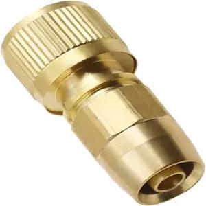 FUATY 확장형 정원 호스 수리 키트 솔리드 황동 접이식 퀵 커넥트 피팅 특정 커넥터용 플렉스 엔드 어댑터