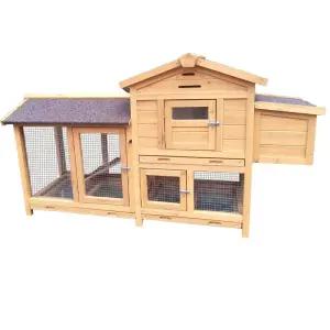 원목 야외 마당 토끼장 하우스 닭장 조립식