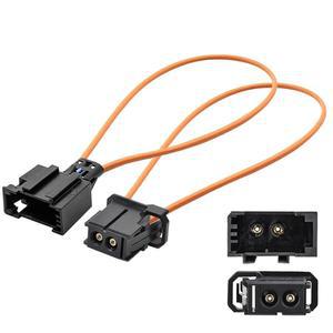 라디오 및 오디오 메르세데스 BMW 폭스바겐 아우디 포르쉐 SOS 픽스를 위한 여성 남성 어댑터 유니버설 커넥터 대부분의 광섬유 광 루프 우회