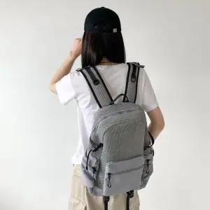[신상오픈런]여성 여름 통기성 멀티포켓 캐주얼 학생 백팩 (39115209)