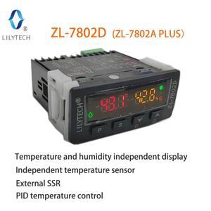 ZL-7802D 다기능 자동 인큐베이터, 온도 습도 컨트롤러, Lilytech, 100-240VAC
