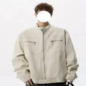 빈티지 남친 차이나 점퍼 다운 블레이저 자켓 워싱 캔버스 코트 패피1