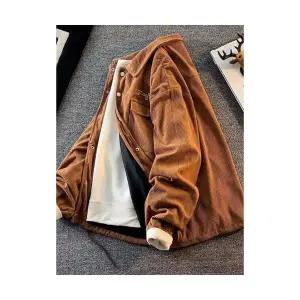 남사친 빈티지 춘추 캐주얼 셔츠 코듀로이 자켓 패피3