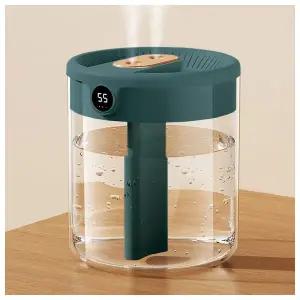 [웰스온] 공간 USB 무드등 가습기(그린) (1.3L)