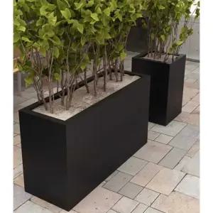 프랜트 박스 대형 직사각화분 야외 직사각 화분 높이