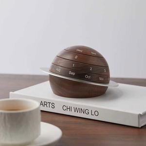 만년달력 레트로 우드 데스크 특이한 레트로우드만년달력 인테리어