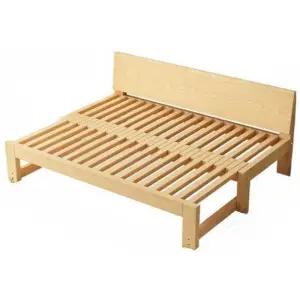 소파 평상 침대 목재프레임 베드 쇼파베드 원룸 야외 확장형