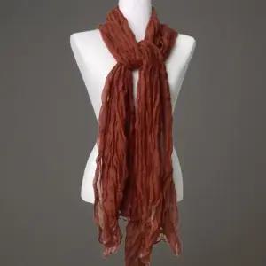 [신상오픈런]여성용 데일리 플리츠 무지 컬러 스카프 머플러 (41569122)