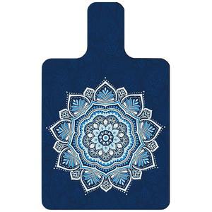 필라테스 리포머 기계 장비용 비슬립 매트 커버 초두께 1.5mm, 39 * 24인치, 만다라 플라워 팬터