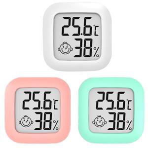 미니 실내 온도계 LCD 디지털 온도, 습도계 게이지 센서,