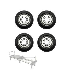 조용하고 부드러운 활공을 위한 에어로 필라테스 리포머 기계에 적합한 DYYYYD 4개 교체 롤러