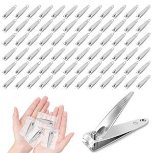 남성용 MAGDIY 네일 클 벌크 120개, 개별 포장 스테인리스 스틸 및 발톱 세트, 노숙자 용품 여행 호텔 기부 교회 쉼터 선물용