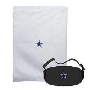 노스웨스트 NFL 댈러스 카우보이스 쿼터백 타월 및 핸드워머, 원 사이즈, 팀 컬러