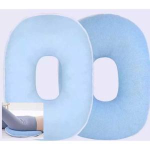 엉덩이 방지 패드 고리뼈 미골 라텍스 라운드 방석 베개 엉덩이뼈