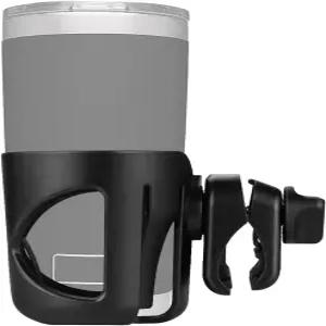 예티 램블러 10-40온스 모델과 호환되는 새로운 유모차 자전거 스쿠터 카약 컵 홀더. 매우 안전합니다.