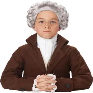 캘리포니아 코스튬 남성용 아프로 찹 가발