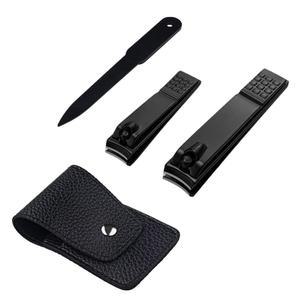 픽스바디 네일 클 , 블랙 스테인리스 스틸 & 발톱 파일, 크리스마스 선물, 남녀용 스타킹 스터퍼