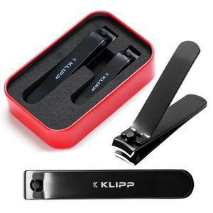 남녀용 네일 클 세트 u2013 스테인리스 스틸 손톱 & 발가락 , 곡선 및 직선 칼날 전문가용 커터 키트, 틴 케이스 포함 선물 여행용 키트