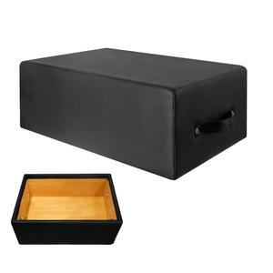 필라테스 리포머를 위한 LTTGX 좌식 박스: 박스 가죽 커버 폼 패딩 우드 프레임, 리포머 박스와 헬스장용 운동