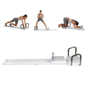 페어곰 필라테스 리포머, 복근 운동 및 다리 운동을 위한 다기능 장비, 스키 머신, 홈 헬스장 전신 보드